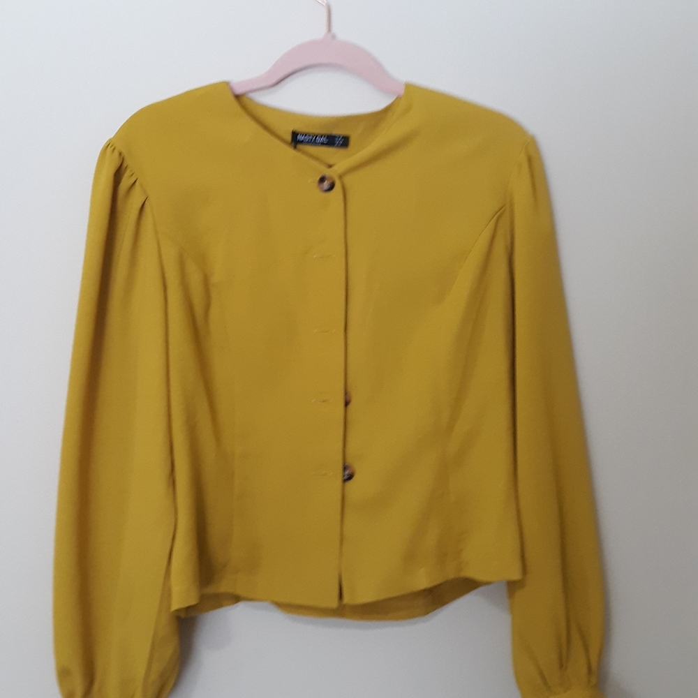 NWT Button Up Blouse - 10
